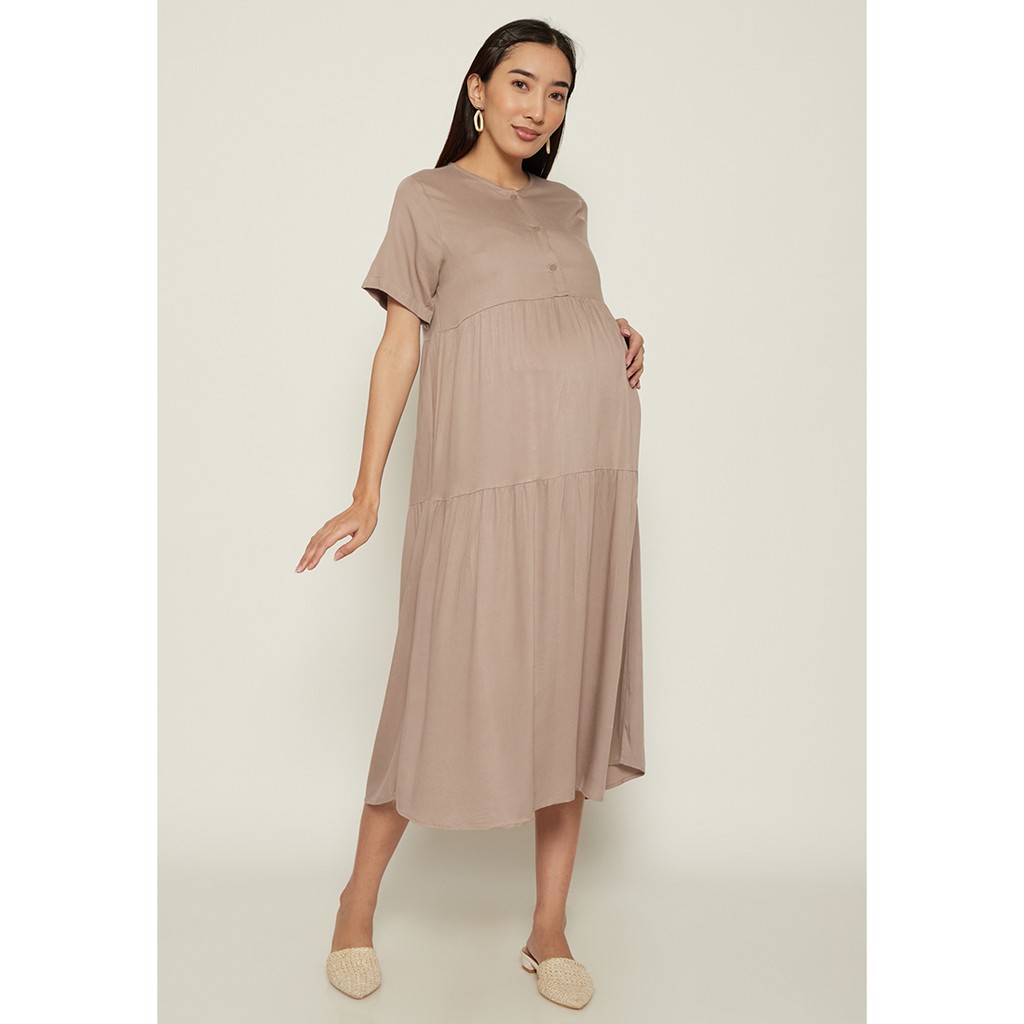 

MONOMOM VERA Dress - Baju Menyusui Nursing Wear Stylish Premium