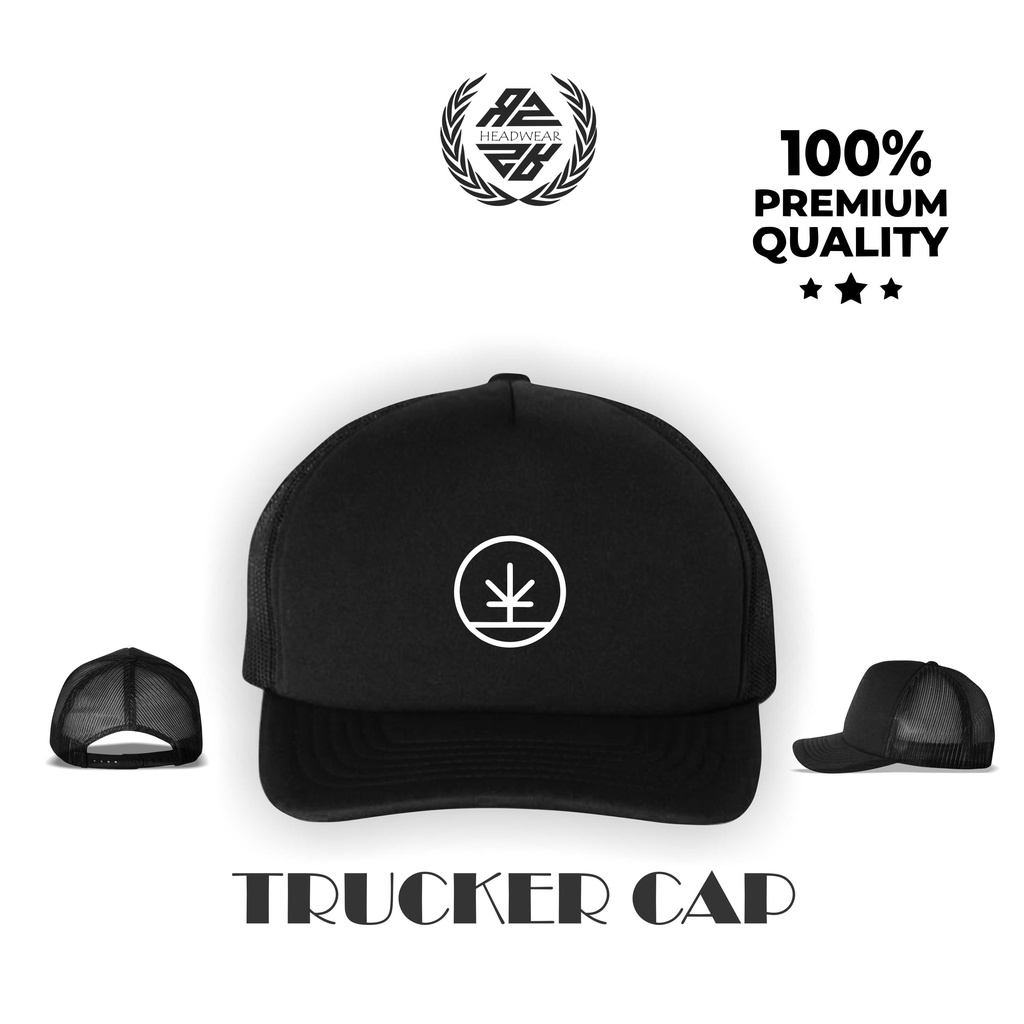 Topi Pria Distro Original Jaring Trucker Cap Logo LGN