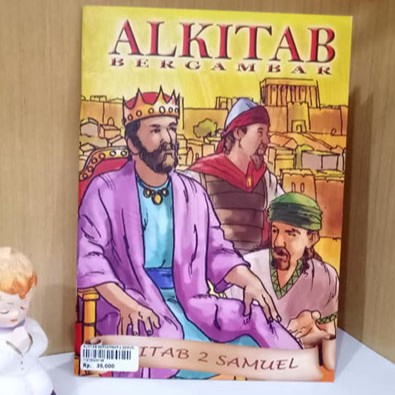 Komik Alkitab Anak Bergambar 2 Samuel Cerita Tokoh Kitab Suci Sekolah Minggu Hadiah Kado Gift Rohani