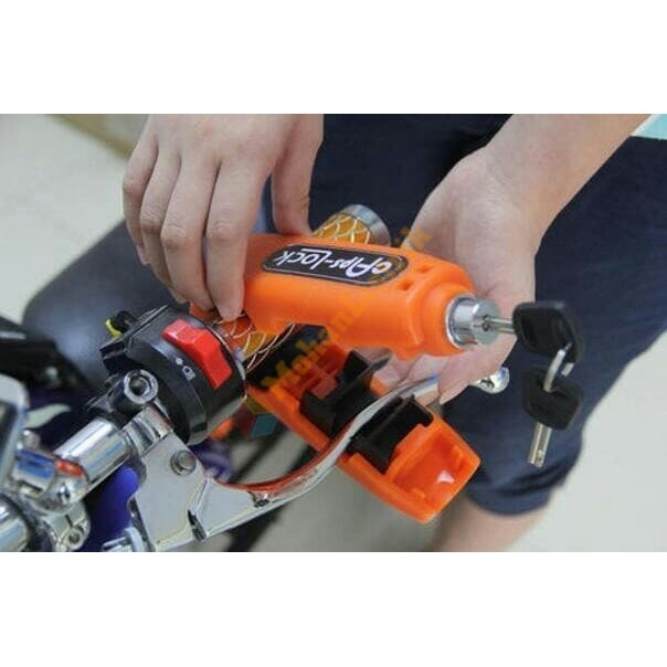 Grip Lock Kunci Gembok Pengaman Anti Maling Stang Motor