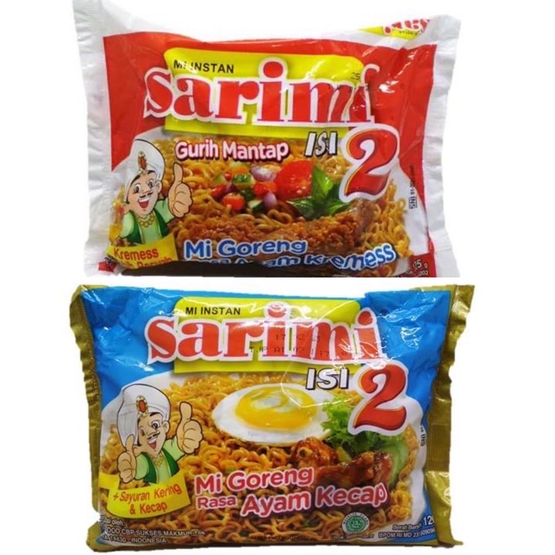 

Sarimi Isi 2 Rasa Ayam Kecap Ayam Kremes / Mi Instant Mie Instant Sarimi Isi 2