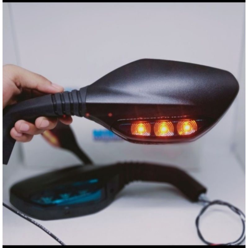 SPION LAMPU MIRROR LAMP PCX 150/160 SPION ORIGINAL HONDA