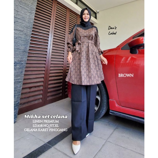 Micka set celana by Dans Label
