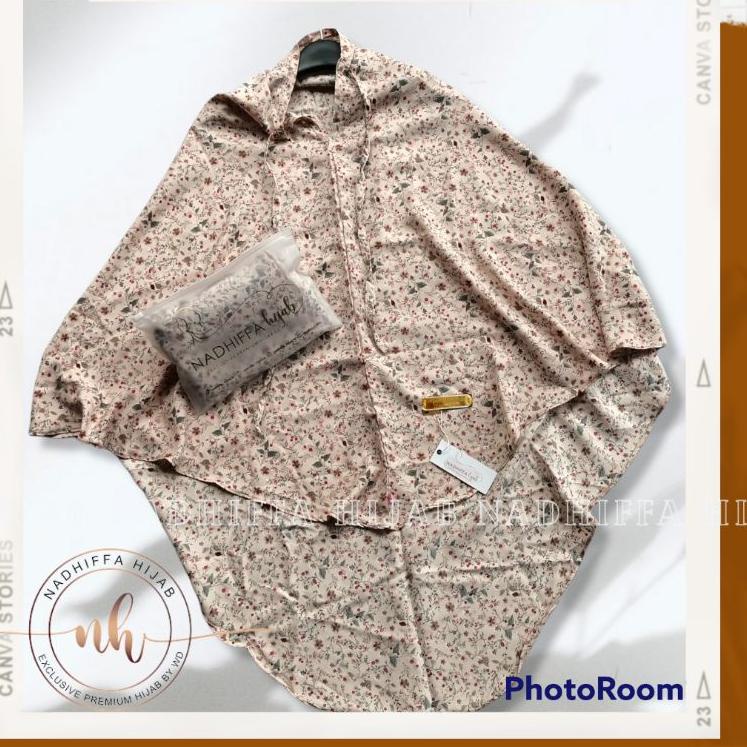 Paling Sesuai.. Bergo Motif Premium Azzahra Jumbo l Bergo Printing