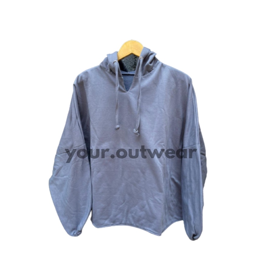 SWEATER HOODIE WANITA DADARIO // SWEATER DADARIO WANITA // DADARIO OVERSIZE / SWEATER OVERSIZE-Denim