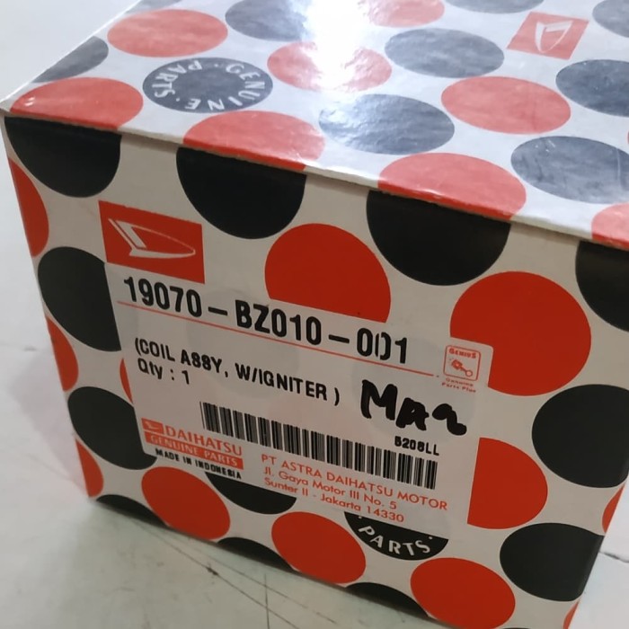 Coil ignition xenia 1000 original 19070-BZ010