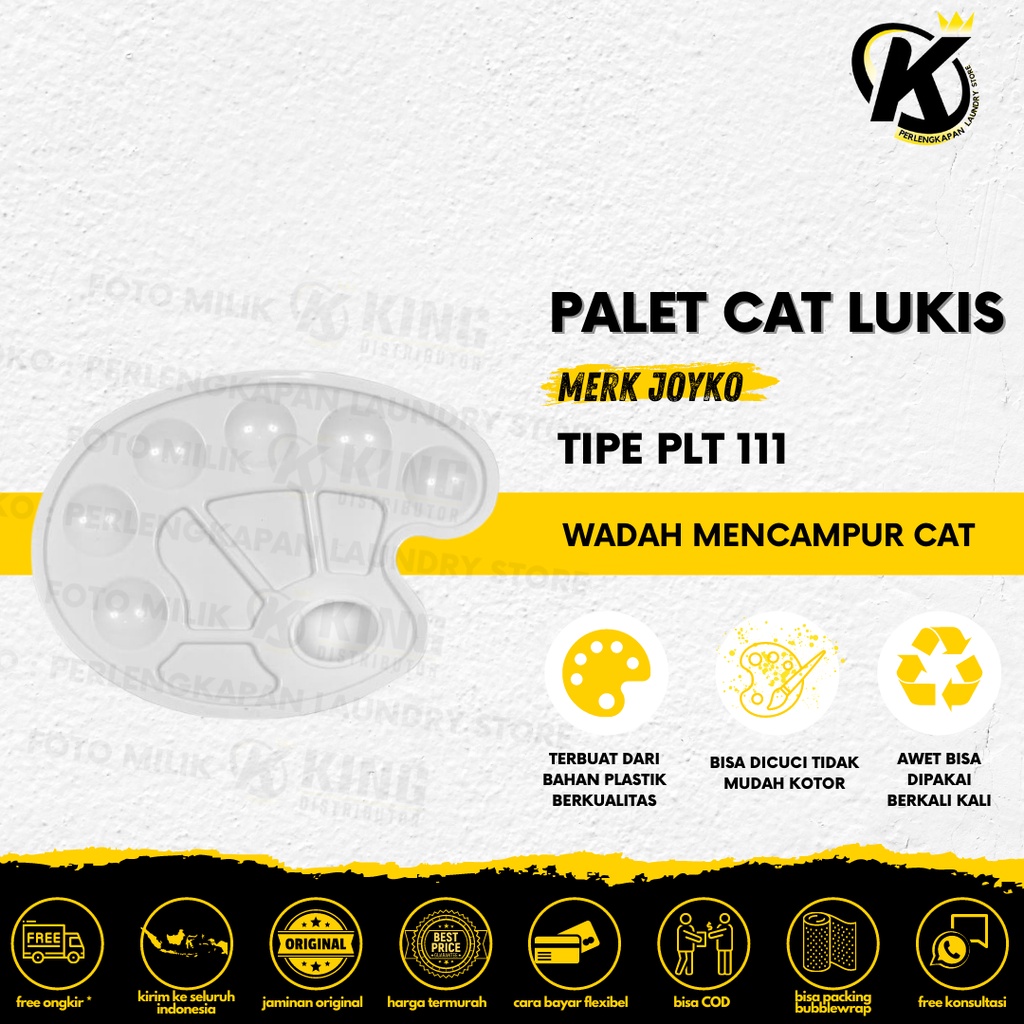

Palet Lukis | Cat Palet | Paint Palette JOYKO PLT111