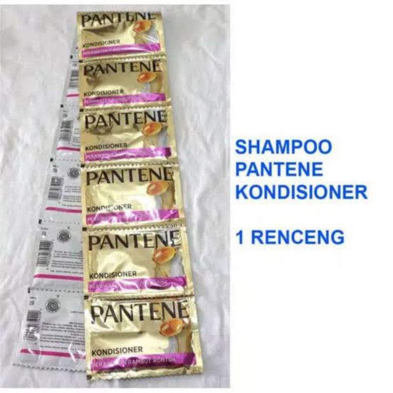 Pantene Conditioner Sachet Hair Fall Gold Renceng Isi 12 Sachet (9ml)