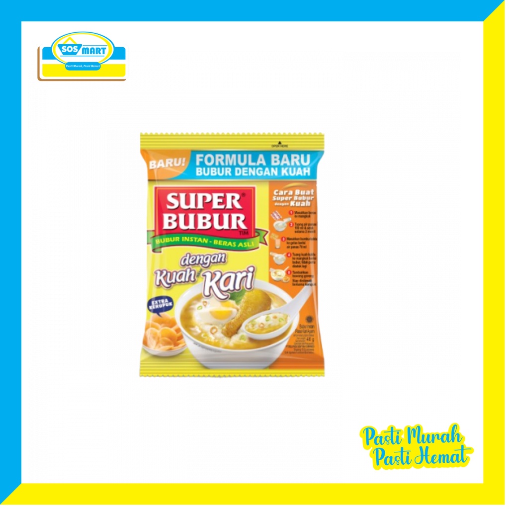 

Super Bubur Kuah Kari 46 Gr