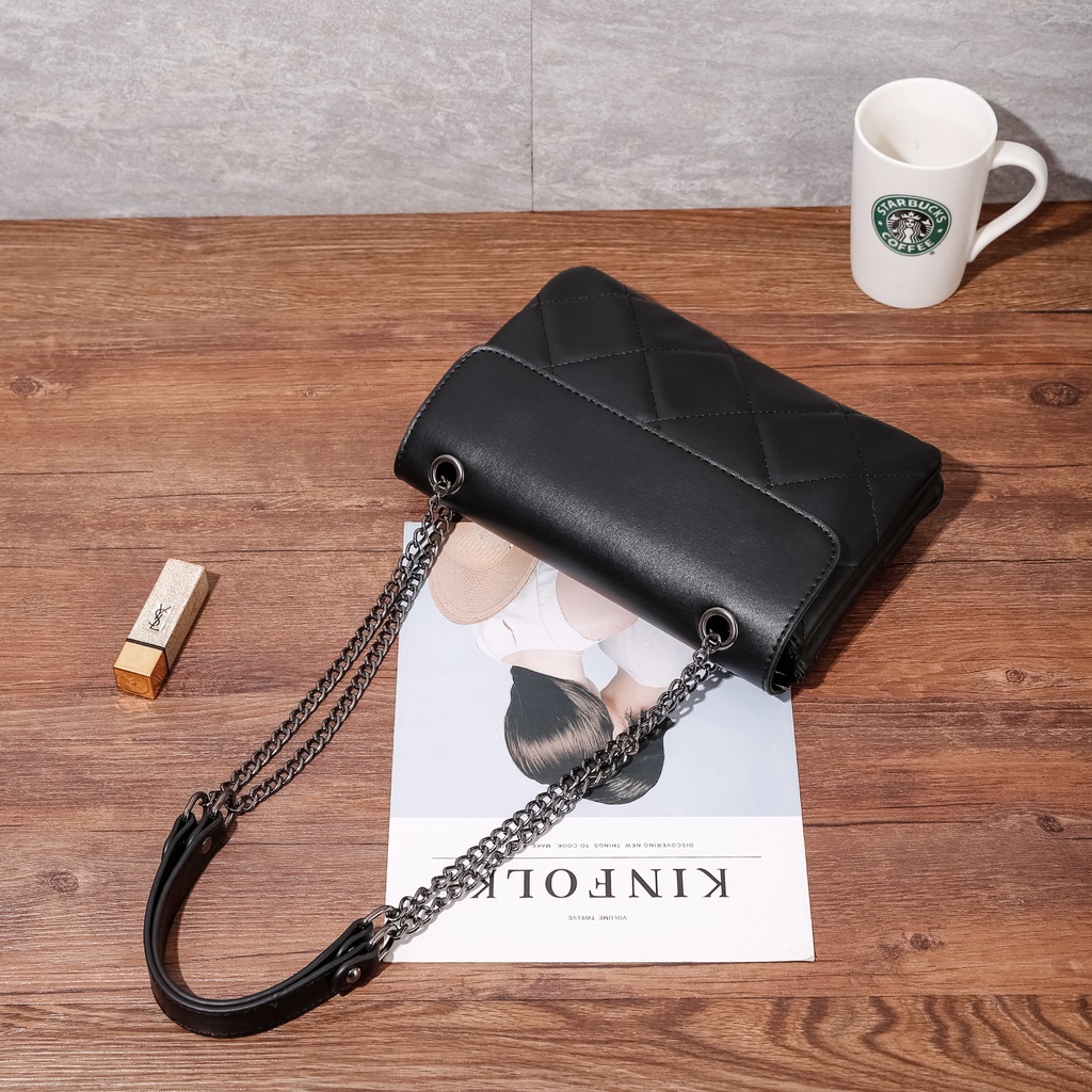 Tas Selempang ZR Fashion Import / Shoulder Bag 2 Ruang Tas Wanita Bag Import Tali Mix Rantai