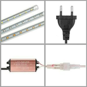 Lampu meteor led 3528 smd led meteor light Berkualitas