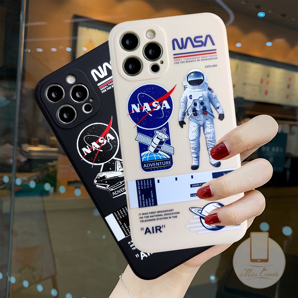 Soft Case TPU Motif NASA Untuk Infinix Smart 5 6 Hot 10 Play 11s 11 Hot 9 Play 10T 10S 11 Play Infinix Note 8