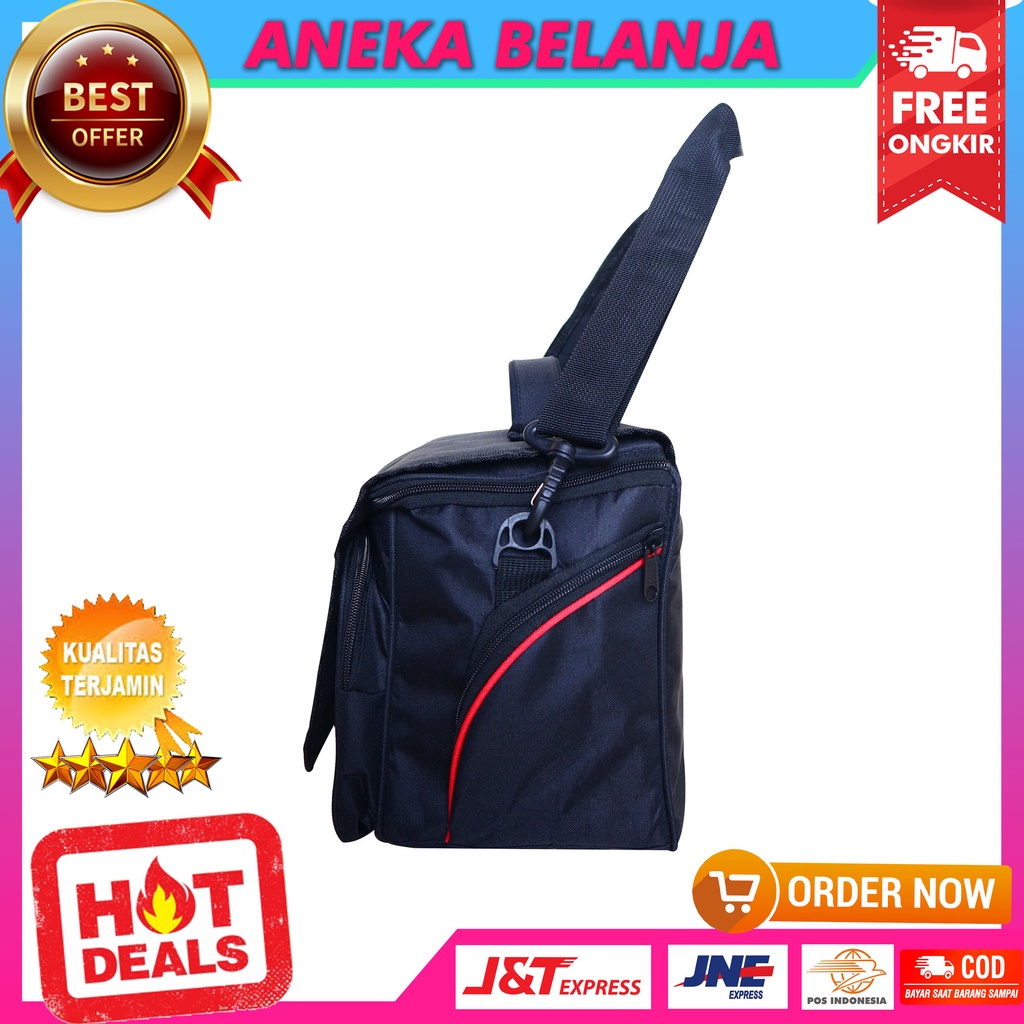 Tas Selempang Kamrea Minimalis Pria Wanita Canon Tempat Kamera dll Simple