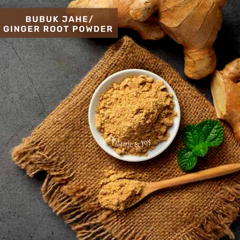 100gr JAHE BUBUK /GINGER PREMIUM GRADE (asli tnp campuran,jahe gajah bubuk,jahe putih,ginger)