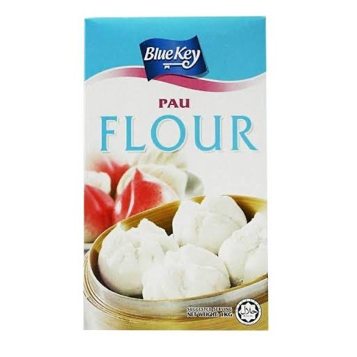 

PROMO Tepung Bakpao Blue Key / Tepung Pau / Pau Flour Blue Key 1 KG