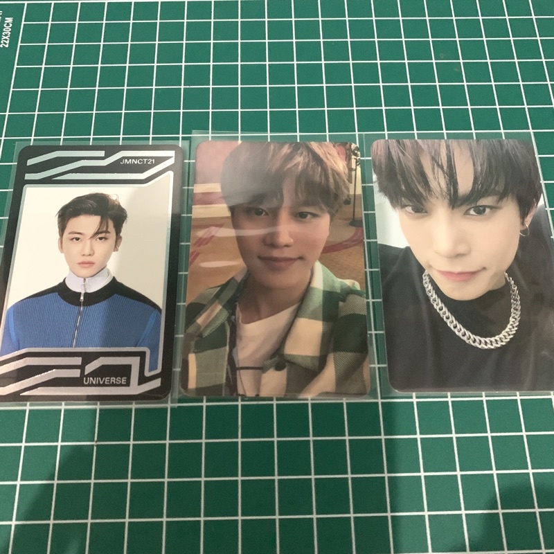Taeil universe jewel, Doyoung universe jewel, jaemin universe card