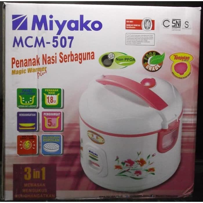 Magic Com/Rice Cooker Miyako MCM 507 [1.8 L]