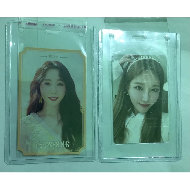 Photocard PC Official WJSN Dawon Lyric Photocard Yeonjung Neverland