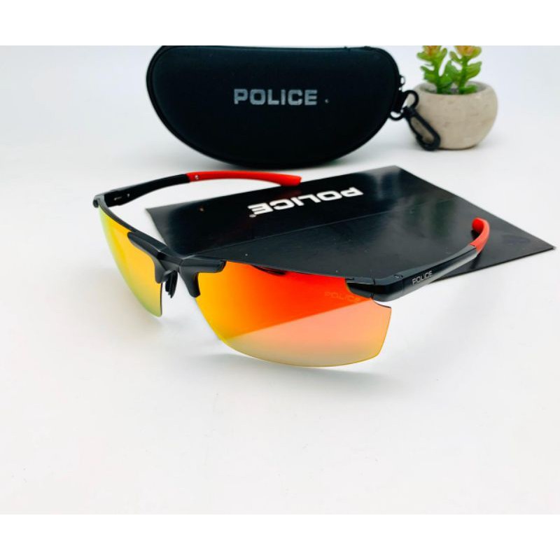 kaca mata pria police 1930 polarized  UV fulset