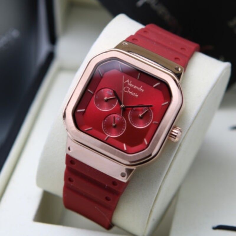 Jam Ac wanita AC Rubber BARU / AC2811 rubber / AC 2811 karet Ori