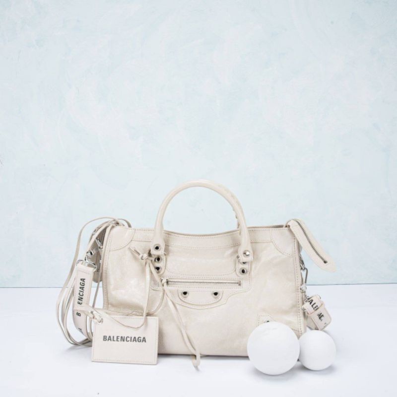 BALENCIAGA CLASSIC CITY SMALL LOGO STRAP