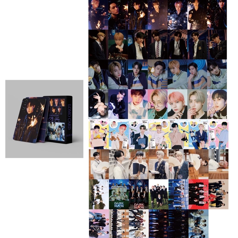 [kstuffind] ENHYPEN DIMENSION SENKOU PHOTOCARD LOMO CARD PHOTO KARTU FOTO PC ENHA ENGENE JEPANGMURAH 54PCS PCS 54