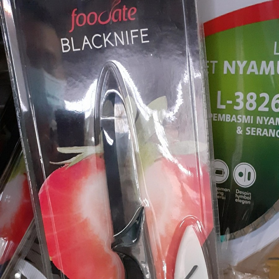 Foodate Pisau Keramik 4&quot; dengan tutup