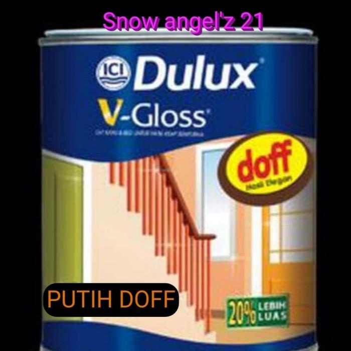 CAT MINYAK DULUX V- GLOSS / CAT MINYAL KAYU & BESI PUTIH DOFF