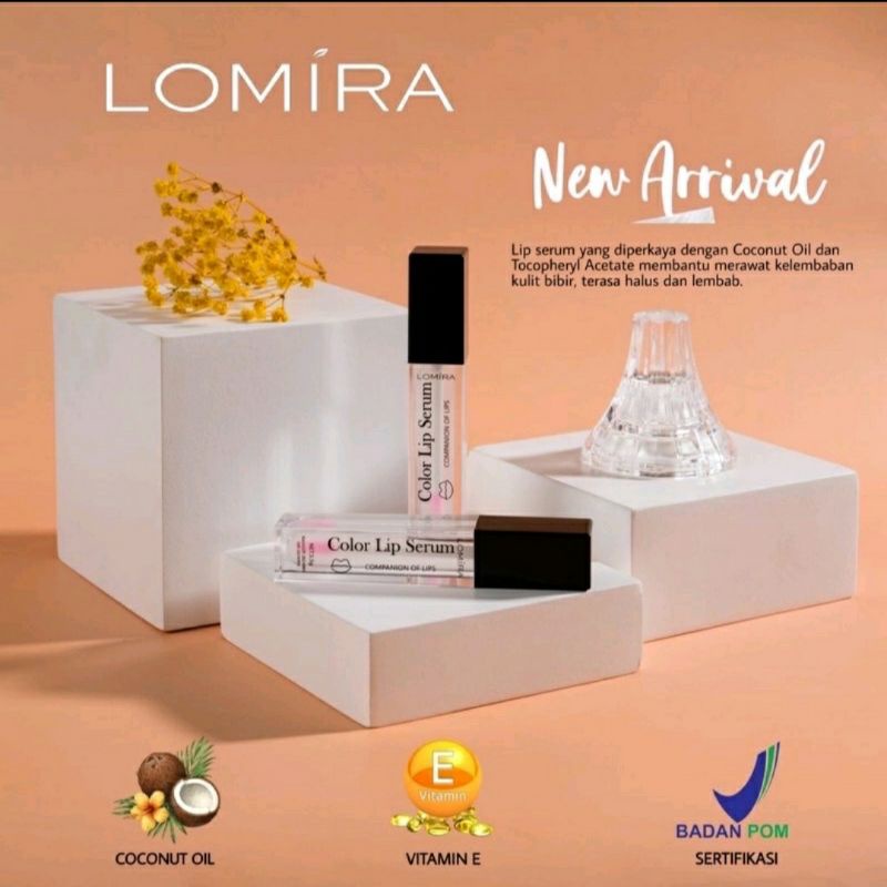 READY!!! LIP SERUM LOMIRA | Mengandung vit E vit C | BPOM