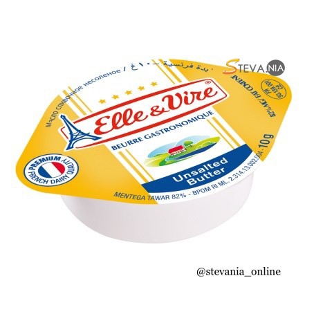 Elle & Vire Unsalted Butter 12 pcs x 10gram