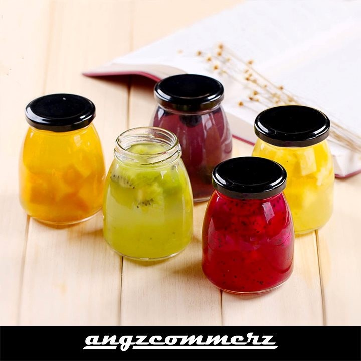 Jual Gelas Pudding Glass Pudding With Lid Botol Pudding Jar Pudding 100 Ml Shopee Indonesia 6509