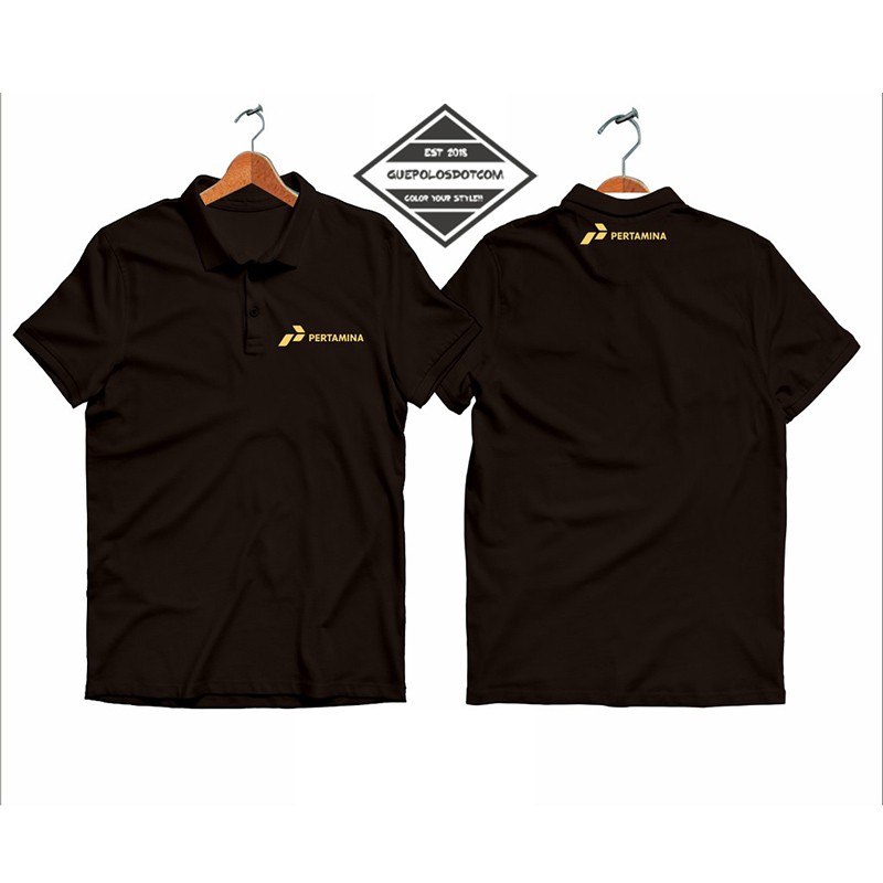 Jual Poloshirt Polo Kaos Baju Kerah Pt Pertamina Bumn Profesi Logo