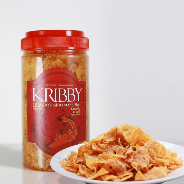 

Kribby (Keripik Kentang Eby) Spicy