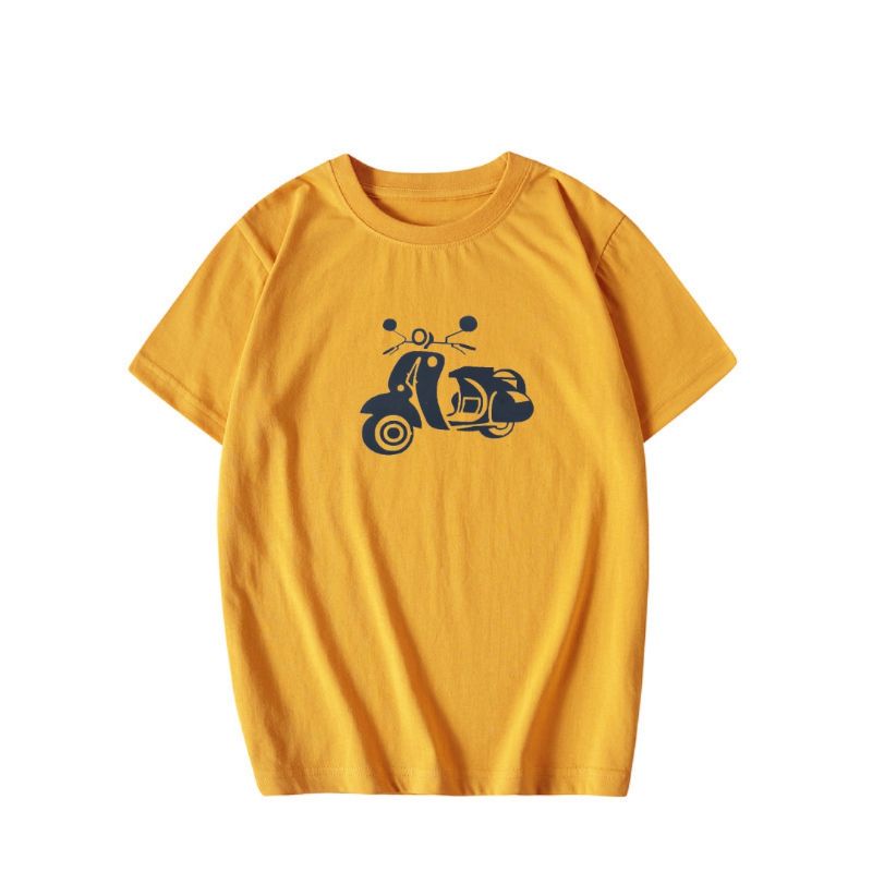 Kaos Anak VESPA Baju Polos Anak Lengan Pendek Tshirt Kids Unisex