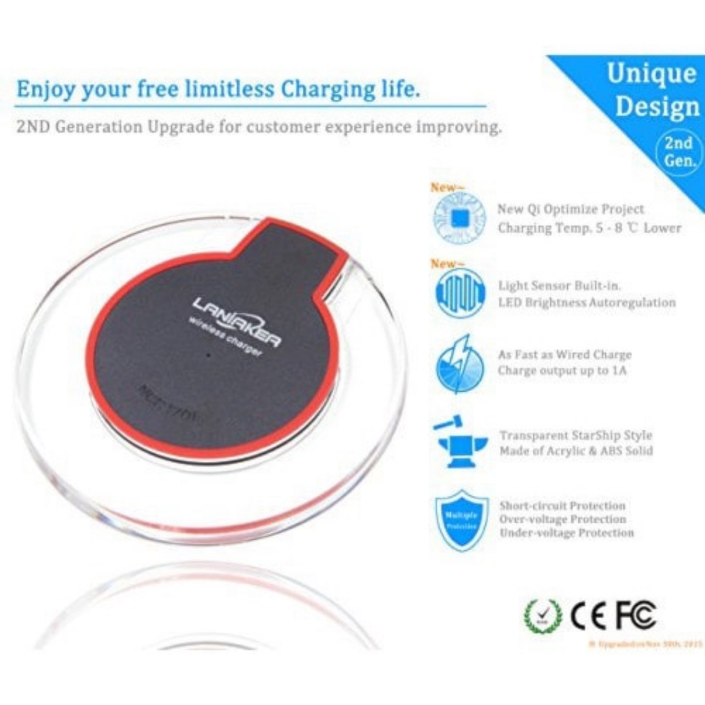 Wireless Charger Iphone Android Universal