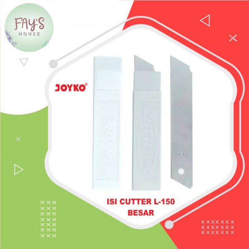 Isi Cutter Besar Joyko L-150 / Refill Cutter Joyko / Mata Pisau Joyko L150