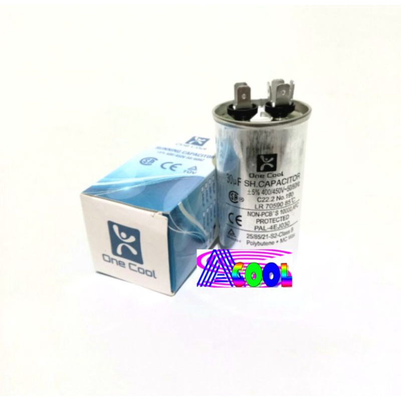 Kapasitor AC 30 uf/Capacitor AC 30 Mikro/Kapacitor 30 Micro