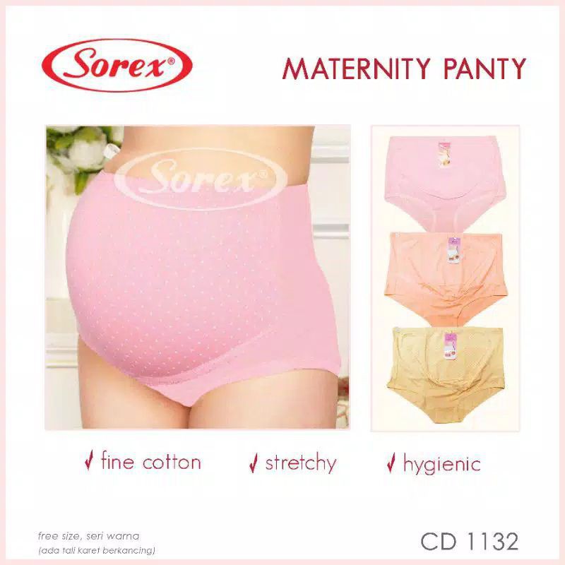 Sorex Cd Wanita Hamil Maternity Panty Polkadot Maxi 1132