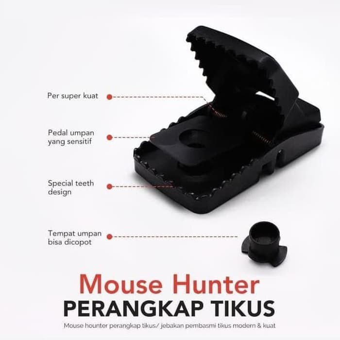 Perangkap Tikus Japit / Jebakan Tikus Capit / Alat Perangkap Tikus Tanpa Racun