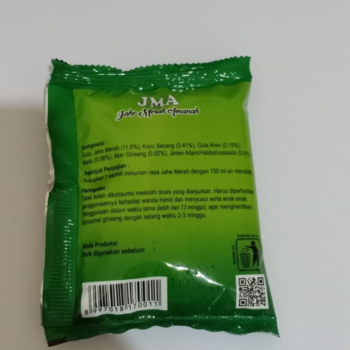 

TRADISIONALMINUMAN- JAHE AMANAH SUPER INSTAN AMANAH -MINUMAN-TRADISIONAL.
