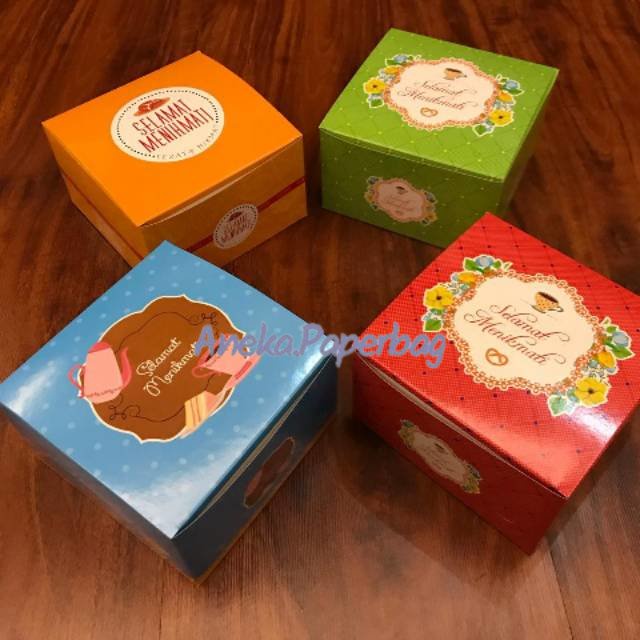 Kotak snack / tempat snack / snack box / kotak snack ukuran 12x12x7 Best Seller