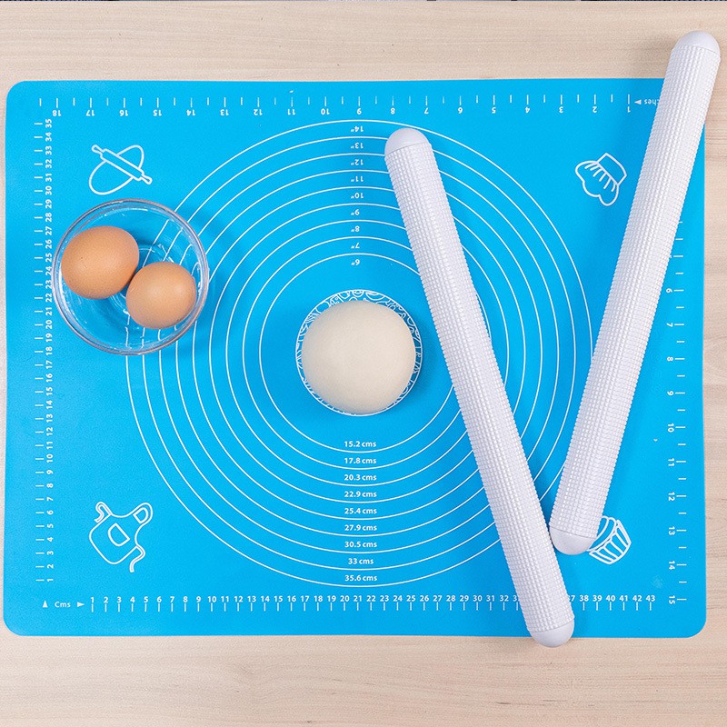 Grosir - H895 Silicone Baking Mat / Alas Silikon Adonan Kue Roti &amp; Tepung / Alas Tatakan Dapur