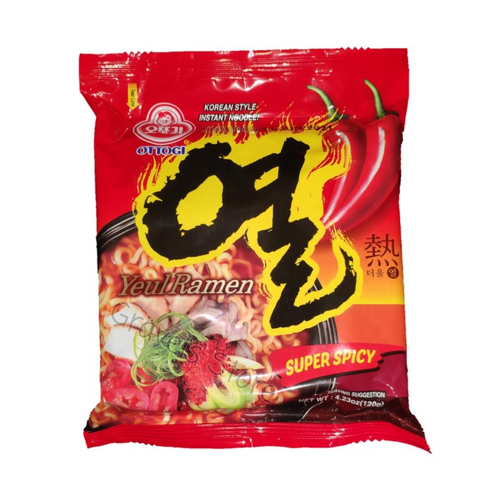 

Ottogi Spicy Ramen Yeul Ramen 열라면 Very spicy