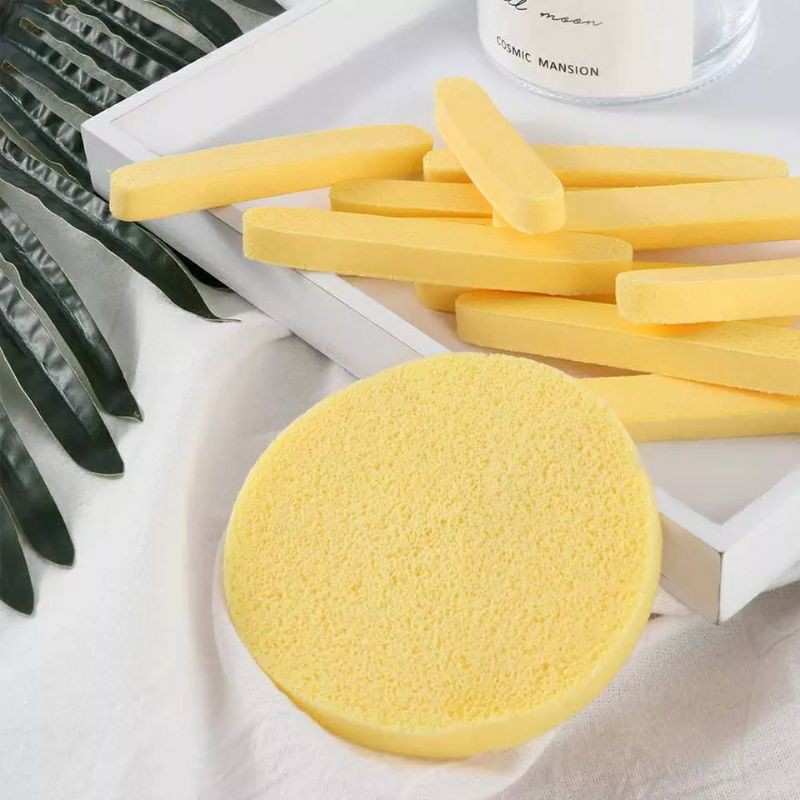 Alat kecantikan salon Spons kentang sponge facial pembersih wajah stick stik