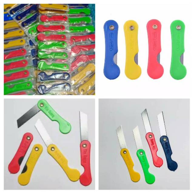

Makassar Murah Pisau Cutter mini / Pisau Silet ( 6 Pcs )