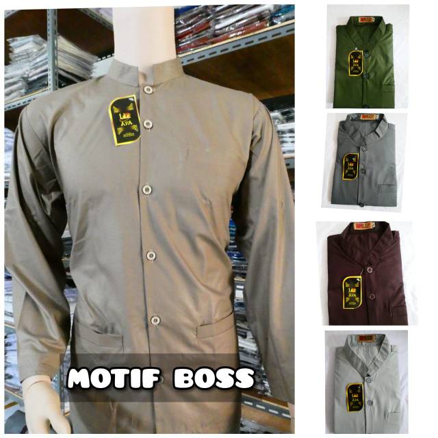 BAJU KOKO HAIBAH KOKO HABAIB KOKO POLOS