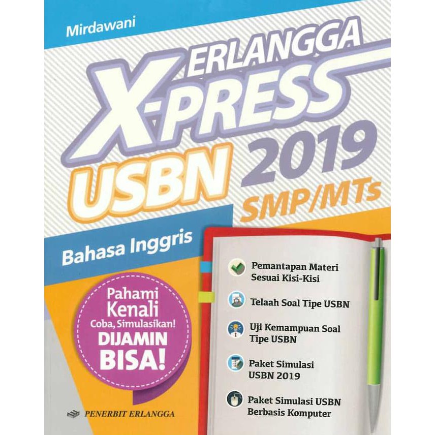 Buku Sekolah - Buku Erlangga X-Press Usbn Smp Bahasa Inggris / Erlangga