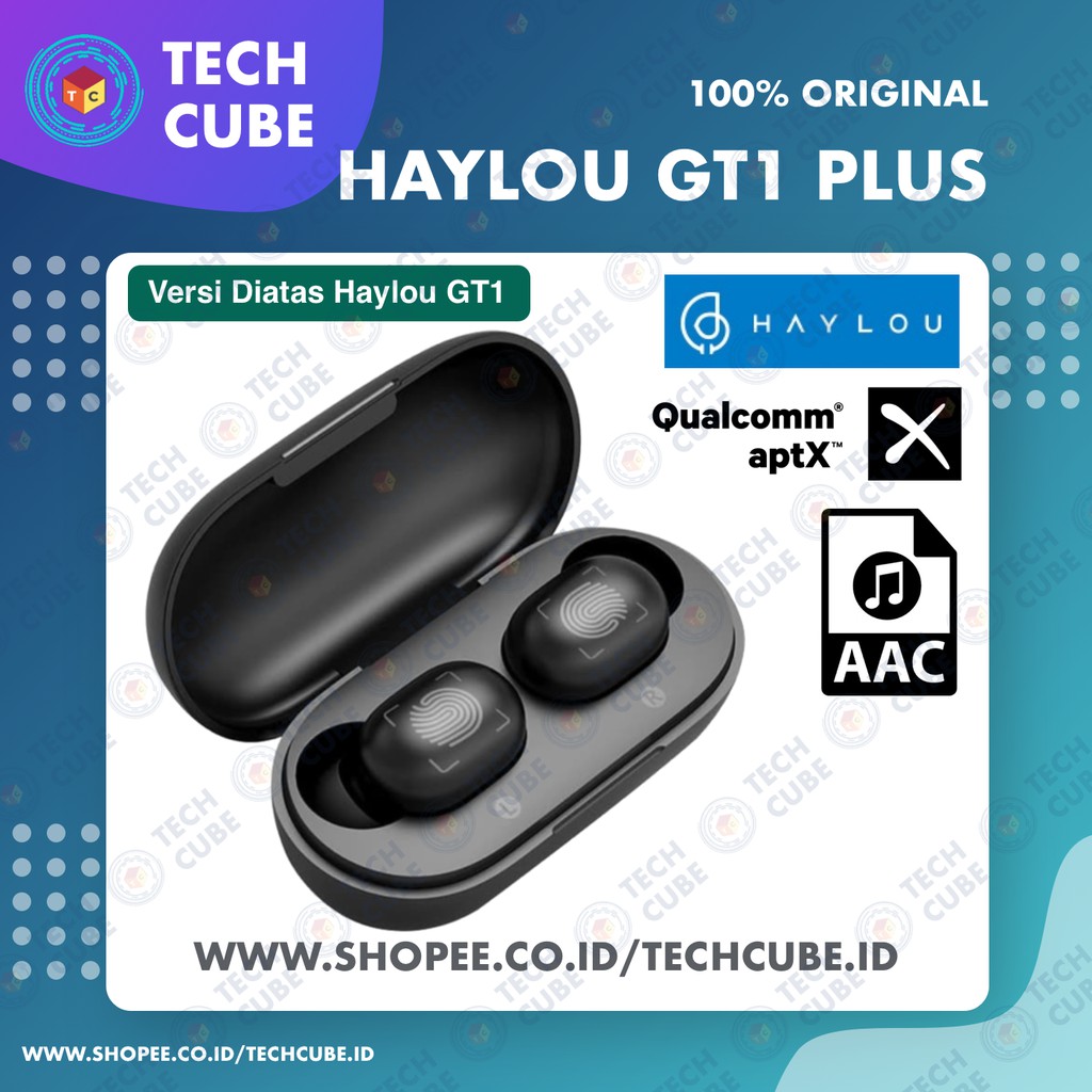 Haylou GT1 Plus TWS Wireless Earphone Bluetooth 5.0 Touch