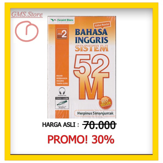 BAHASA INGGRIS SISTEM 52M JILID 2