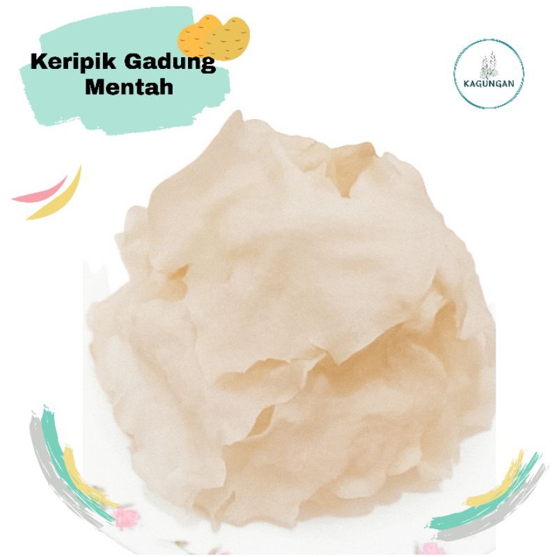 

Keripik Gadung/Kerupuk Gadung Mentah Kwalitas Super 250gram